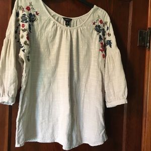 Intro Brand embroidered blouse